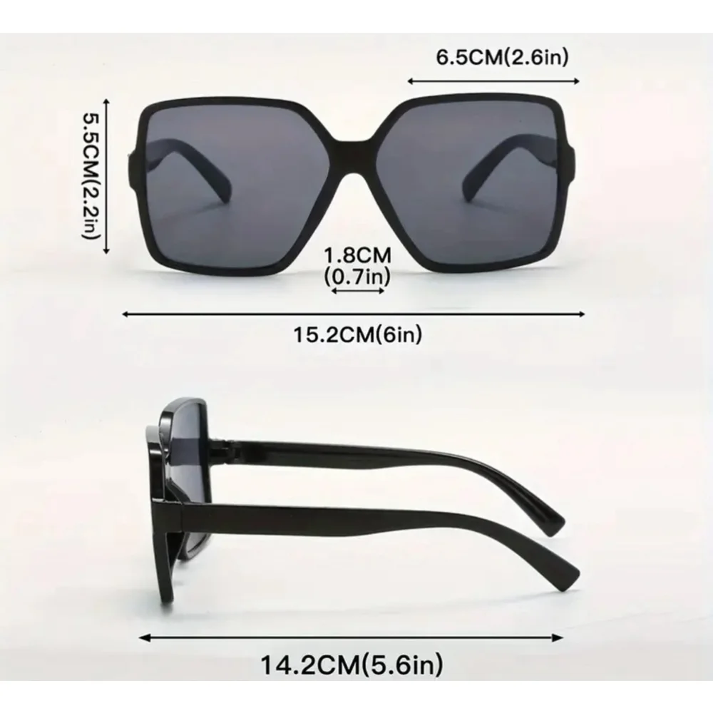 Oversized Square Gradient Women’s Sunglasses